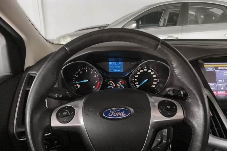 Used Ford Focus 2012 Sedan 1.6L Automatic Fashion Edition Odometer Close Up
