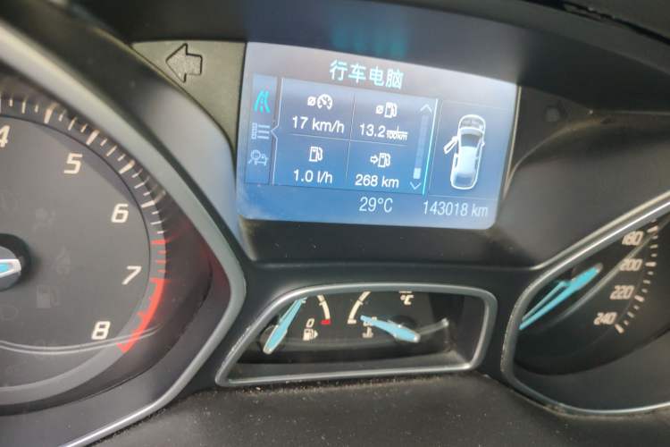 Used Ford Focus 2012 Hatchback 2.0L Manual Luxury Sport Model Odometer Close Up