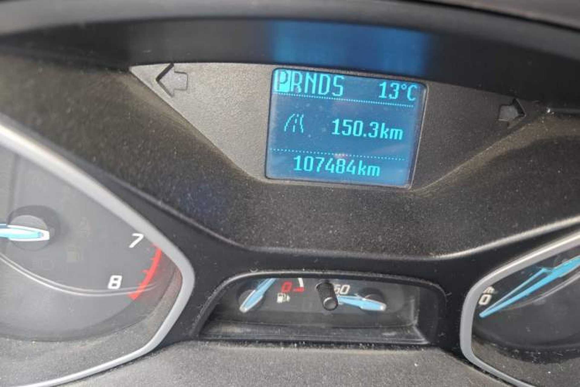 Used Ford Focus 2012 Sedan 1.6L Automatic Comfort Model Odometer Close Up