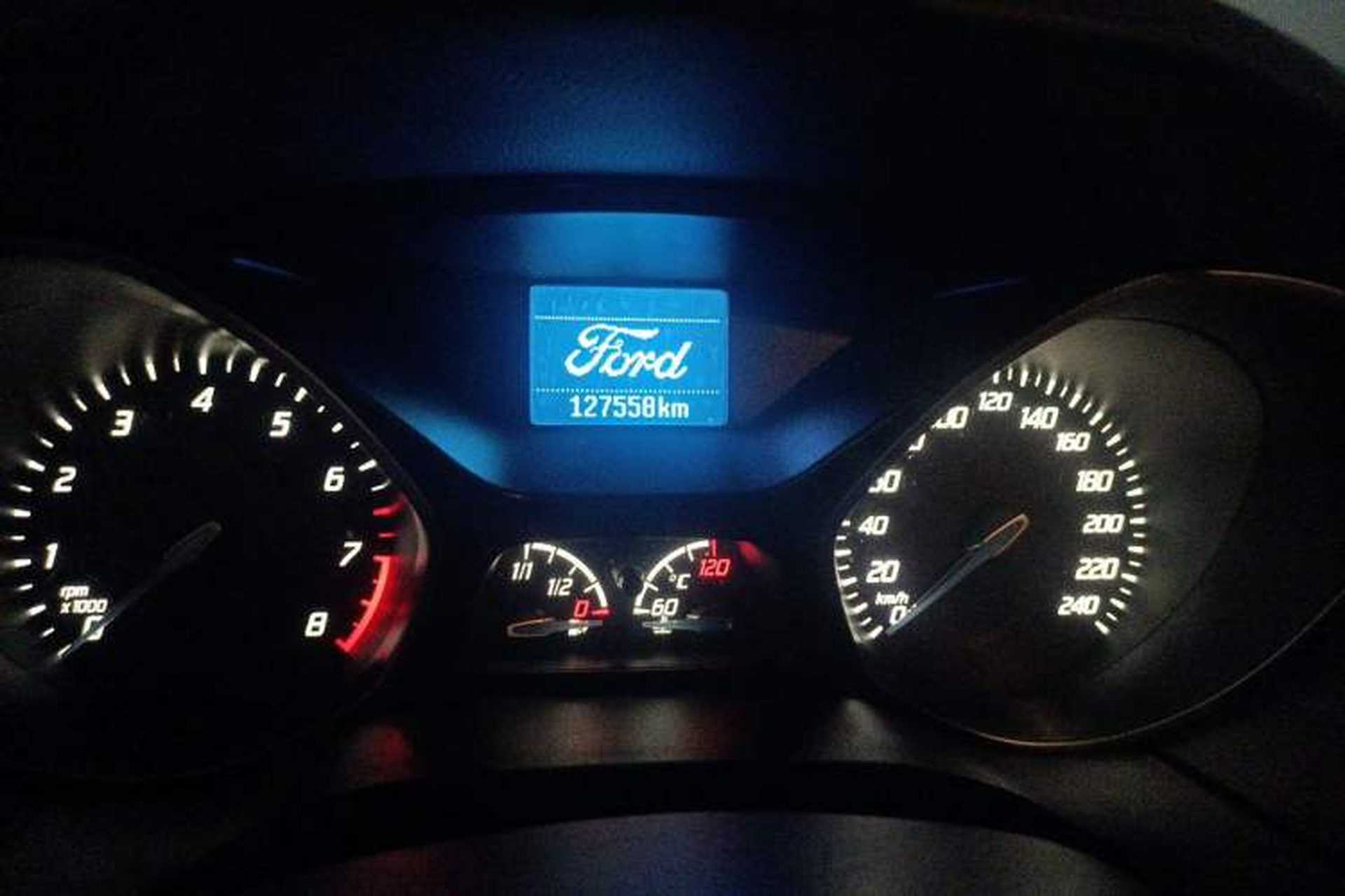 Used Ford Focus 2012 Sedan 1.6L Automatic Comfort Model Odometer Close Up