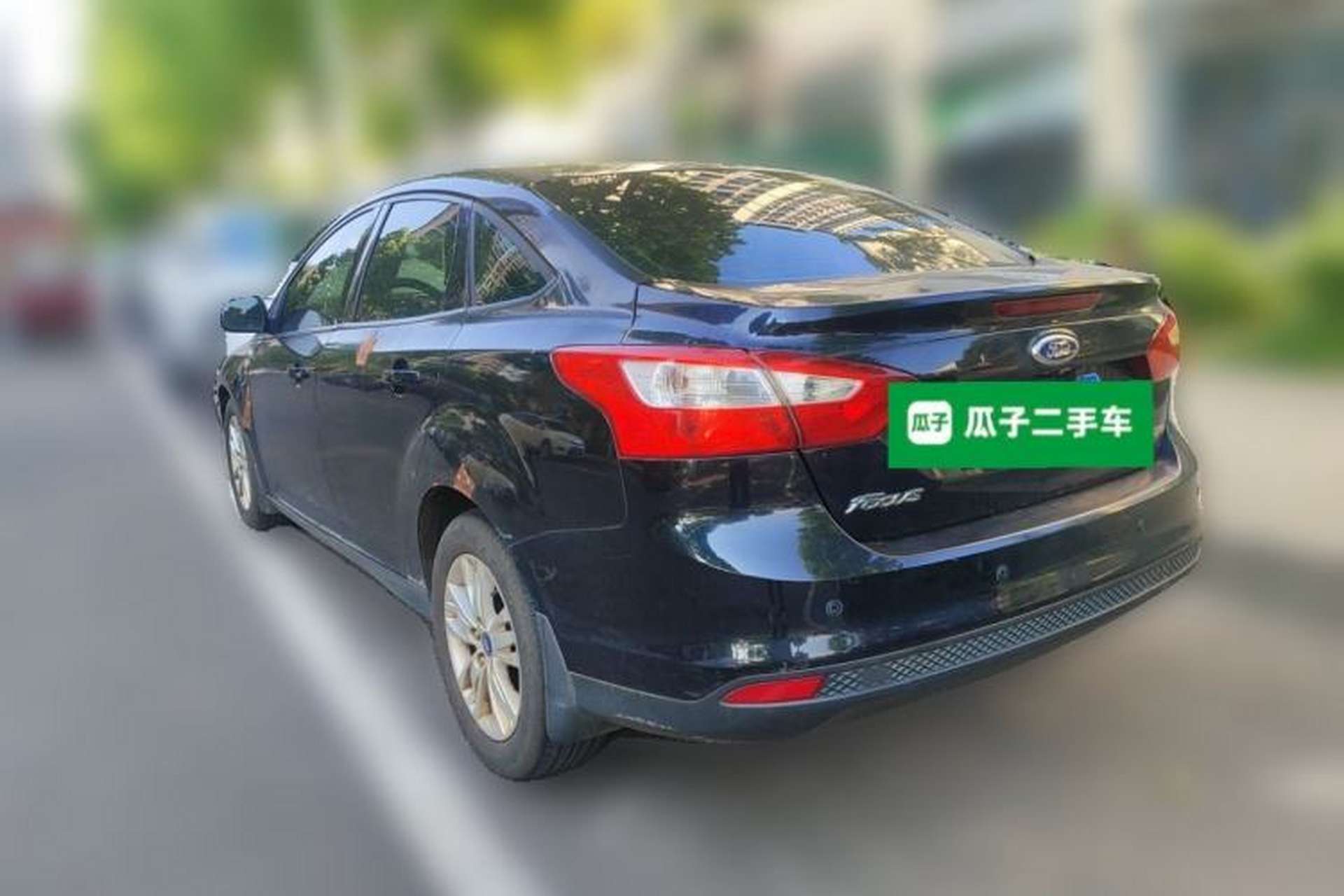 Used Ford Focus 2012 Sedan 1.6L Automatic Comfort Model Rear Left 45 Deg