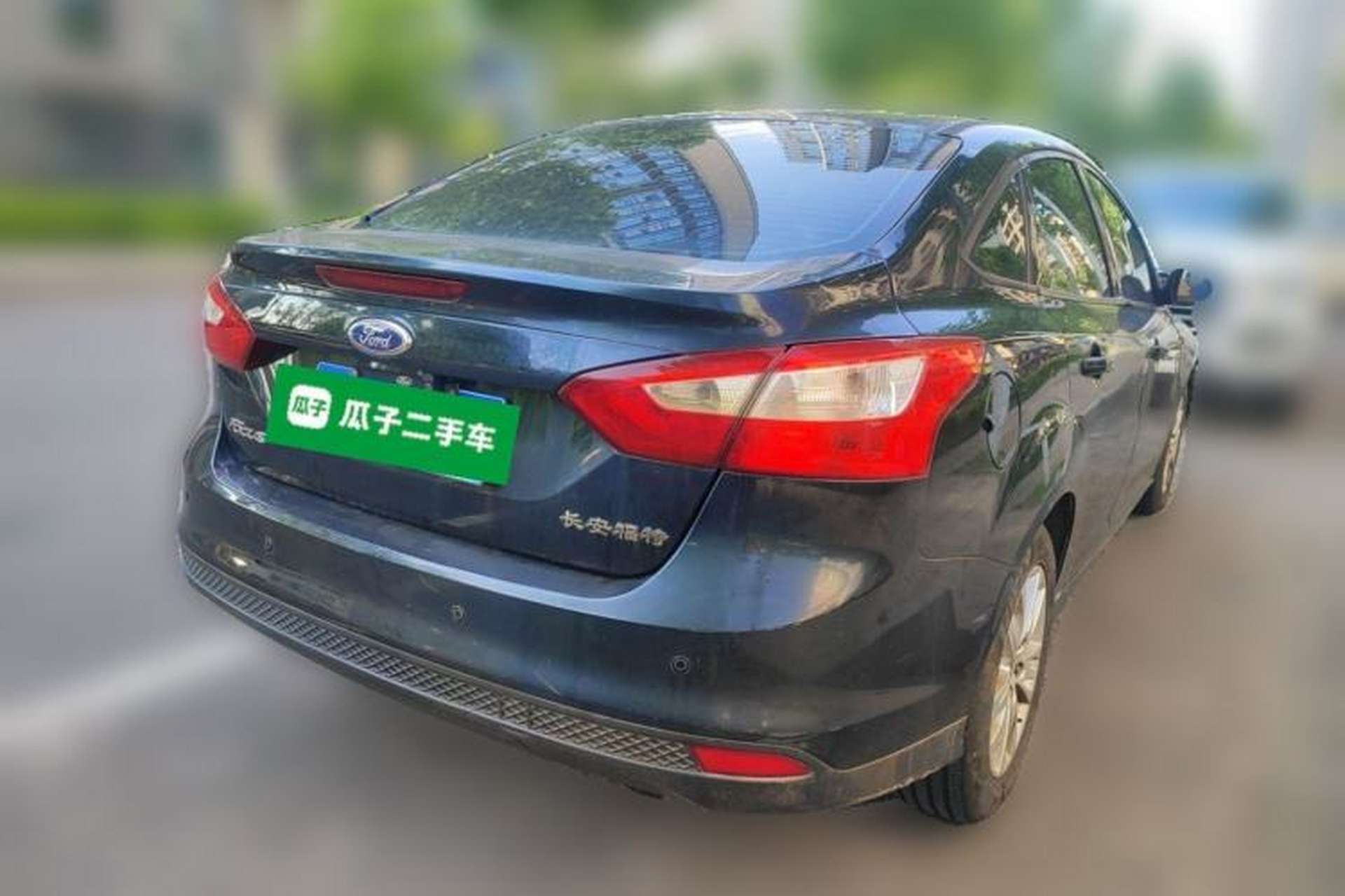 Used Ford Focus 2012 Sedan 1.6L Automatic Comfort Model Rear Right 45 Deg