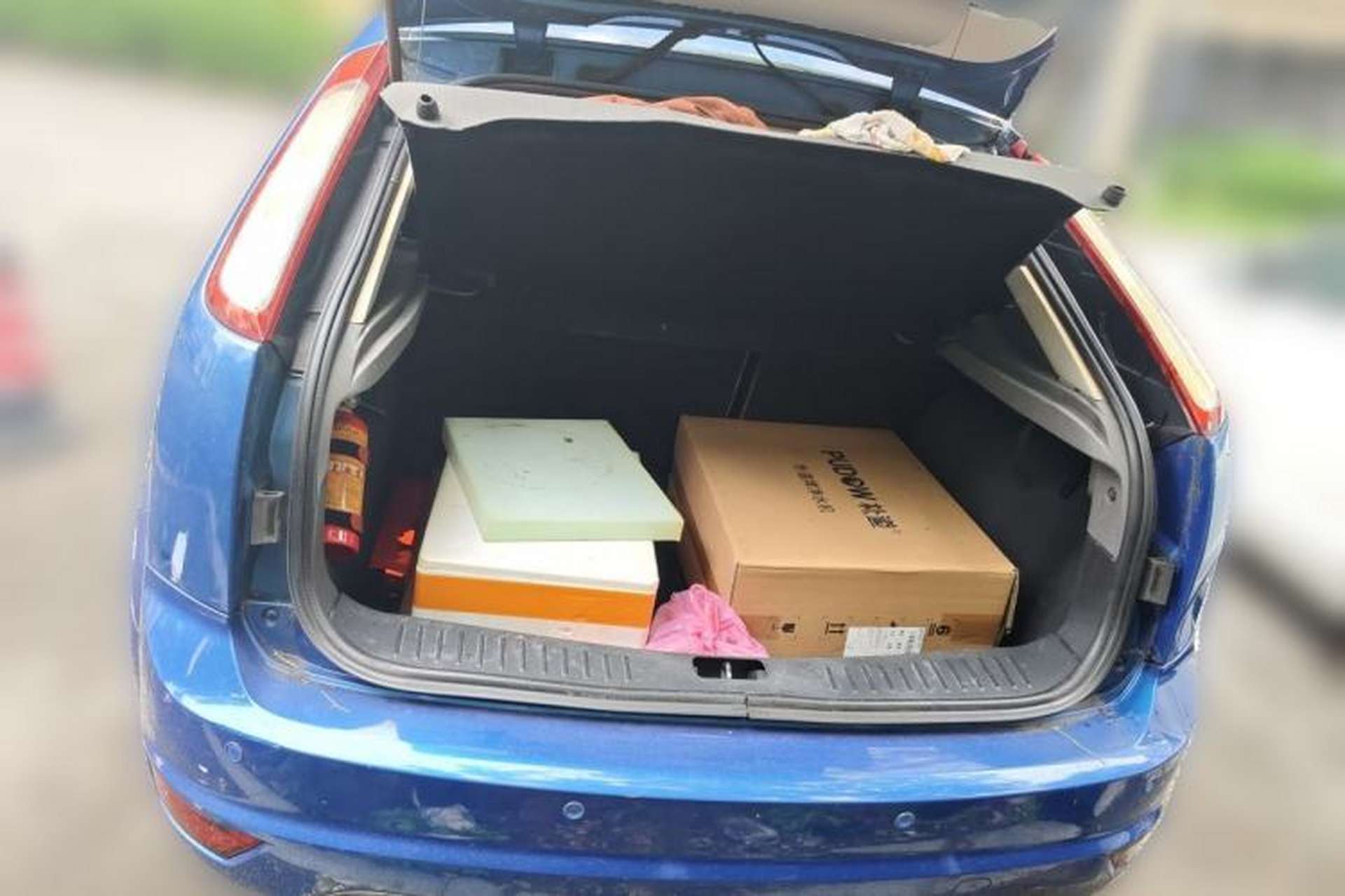 Used Ford Focus 2012 Hatchback Classic 1.8L Automatic Base Model Trunk