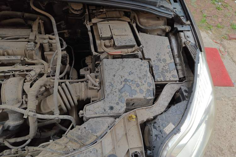 Used Ford Focus 2012 Sedan 1.6L Manual Comfort Model Engine Bay Left