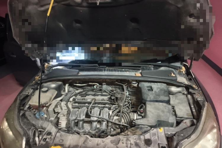 Used Ford Focus 2012 Sedan 1.6L Manual Comfort Model Engine Bay