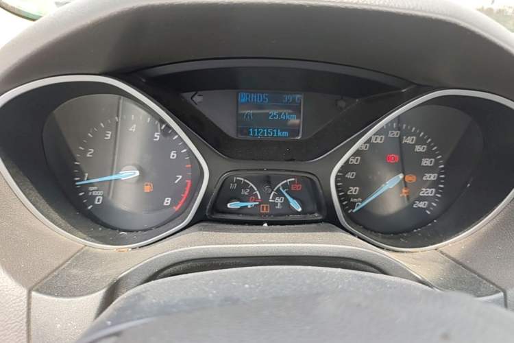 Used Ford Focus 2012 Sedan 1.6L Automatic Comfort Model Instrument Cluster
