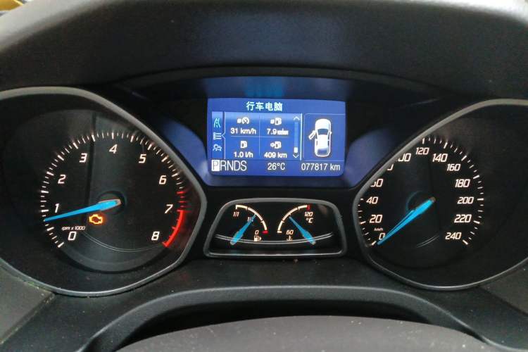 Used Ford Focus 2012 Sedan 2.0L Automatic Flagship Model Instrument Cluster