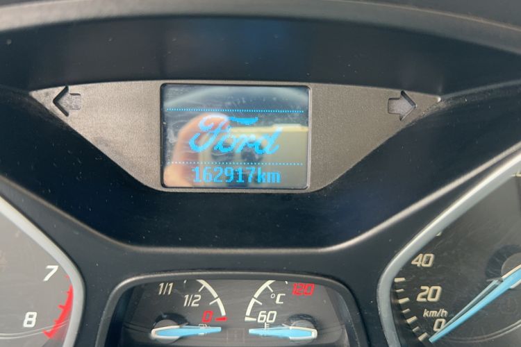 Used Ford Focus 2012 Sedan 1.6L Automatic Fashion Edition Odometer Close Up