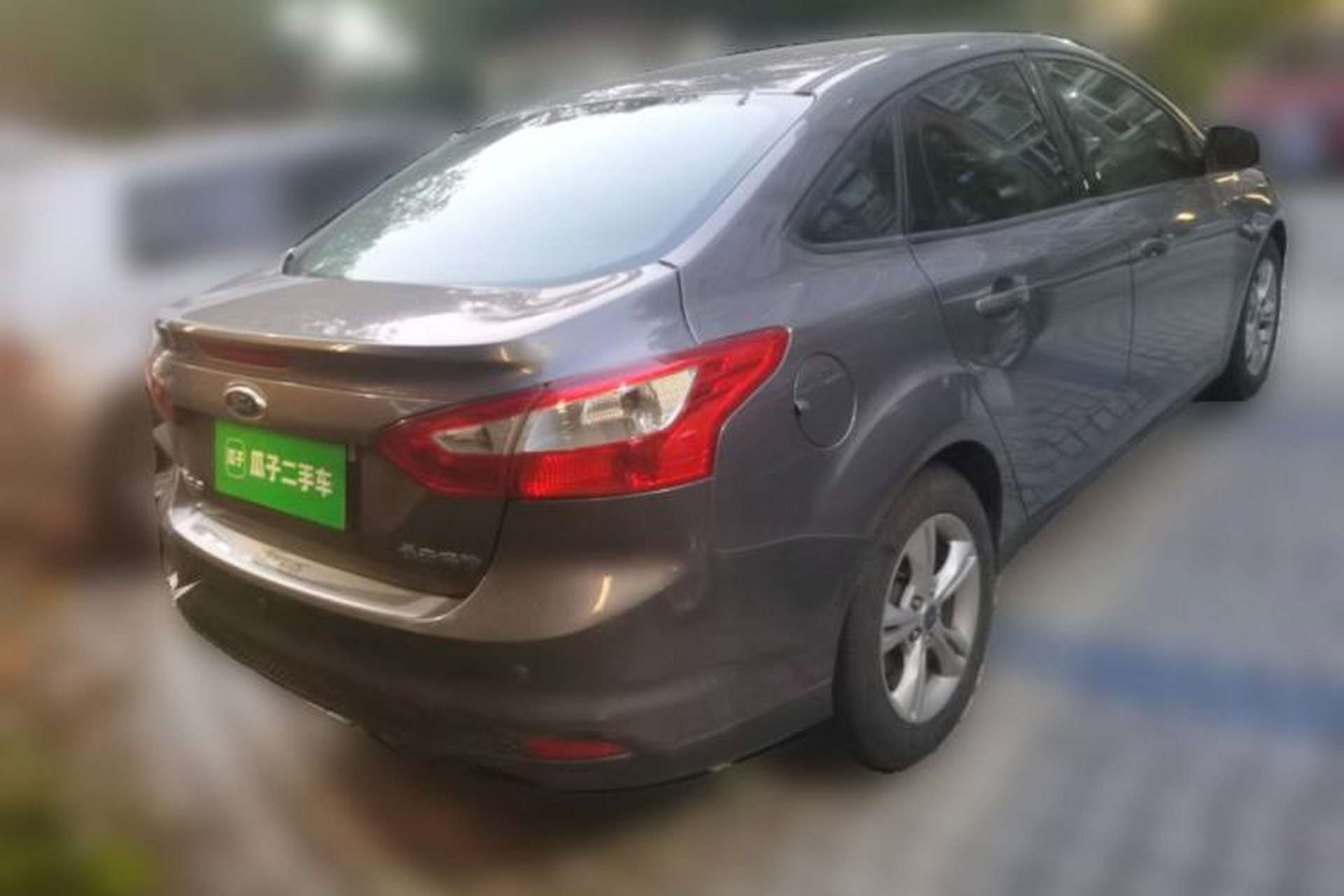 Used Ford Focus 2012 Sedan 1.6L Manual Fashion Edition Rear Right 45 Deg