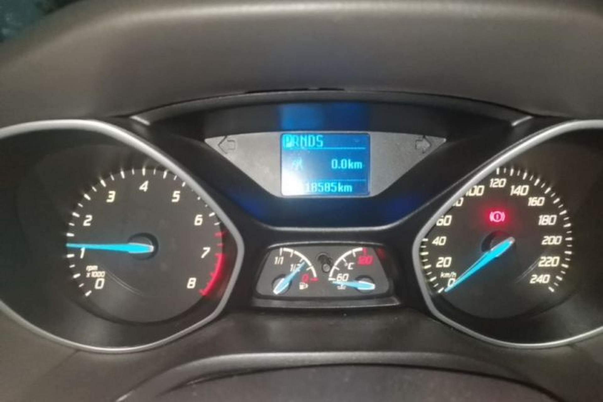 Used Ford Focus 2012 Sedan 1.6L Automatic Comfort Model Instrument Cluster