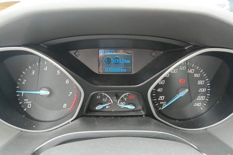 Used Ford Focus 2012 Sedan 1.6L Automatic Comfort Model Instrument Cluster