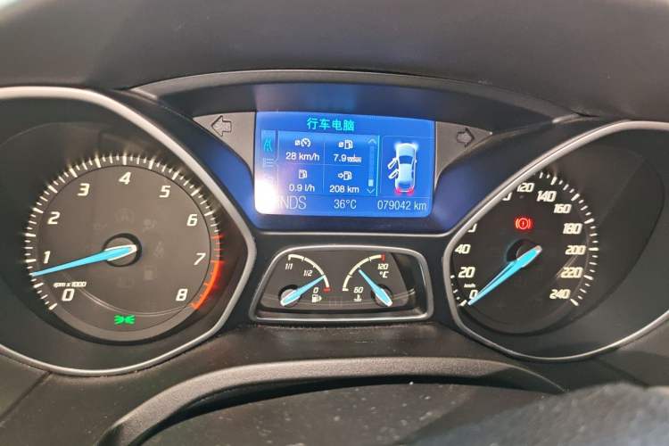 Used Ford Focus 2012 Hatchback 2.0L Automatic Luxury Sport Model Instrument Cluster