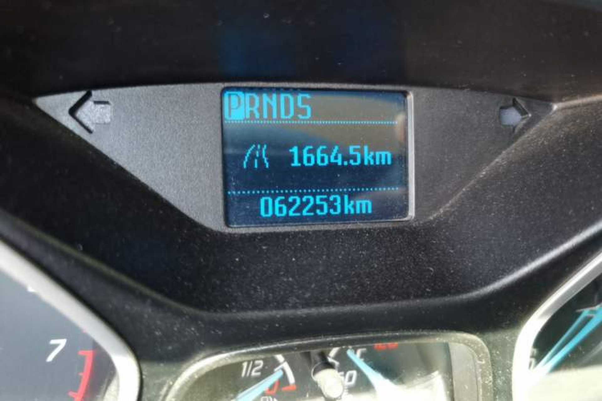Used Ford Focus 2012 Hatchback 1.6L Automatic Comfort Model Odometer Close Up