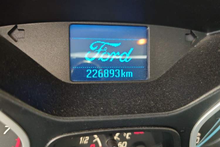 Used Ford Focus 2012 Sedan 1.6L Manual Comfort Model Odometer Close Up