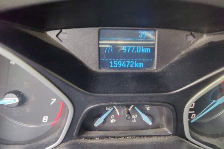Used Ford Focus 2012 Hatchback 1.6L Manual Comfort Model Odometer Close Up