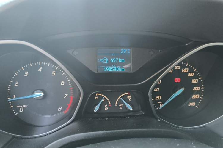 Used Ford Focus 2012 Hatchback 1.6L Manual Fashion Edition Odometer Close Up