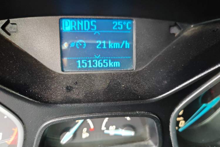 Used Ford Focus 2012 Hatchback 1.6L Automatic Fashion Edition Odometer Close Up