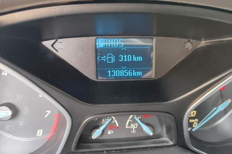 Used Ford Focus 2012 Sedan 1.6L Automatic Fashion Edition Odometer Close Up