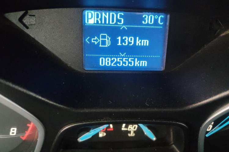 Used Ford Focus 2012 Hatchback 1.6L Automatic Fashion Edition Odometer Close Up