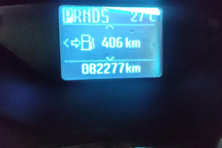 Used Ford Focus 2012 Sedan 1.6L Automatic Fashion Edition Odometer Close Up