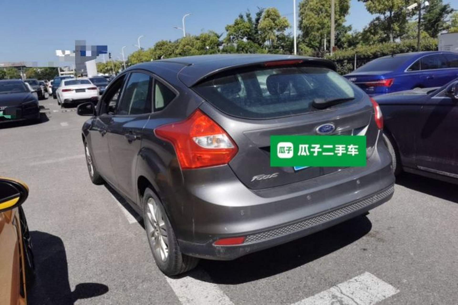 Used Ford Focus 2012 Hatchback 1.6L Automatic Comfort Model Rear Left 45 Deg