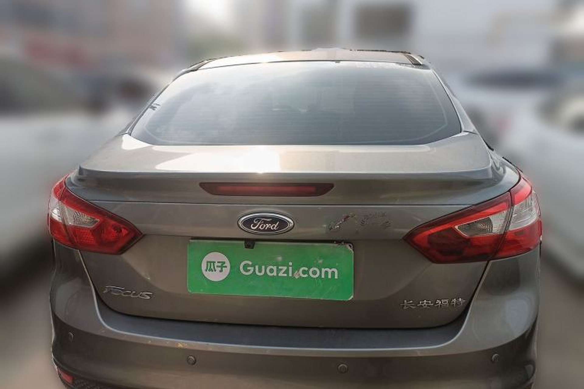 Used Ford Focus 2012 Sedan 1.6L Automatic Comfort Model Rear