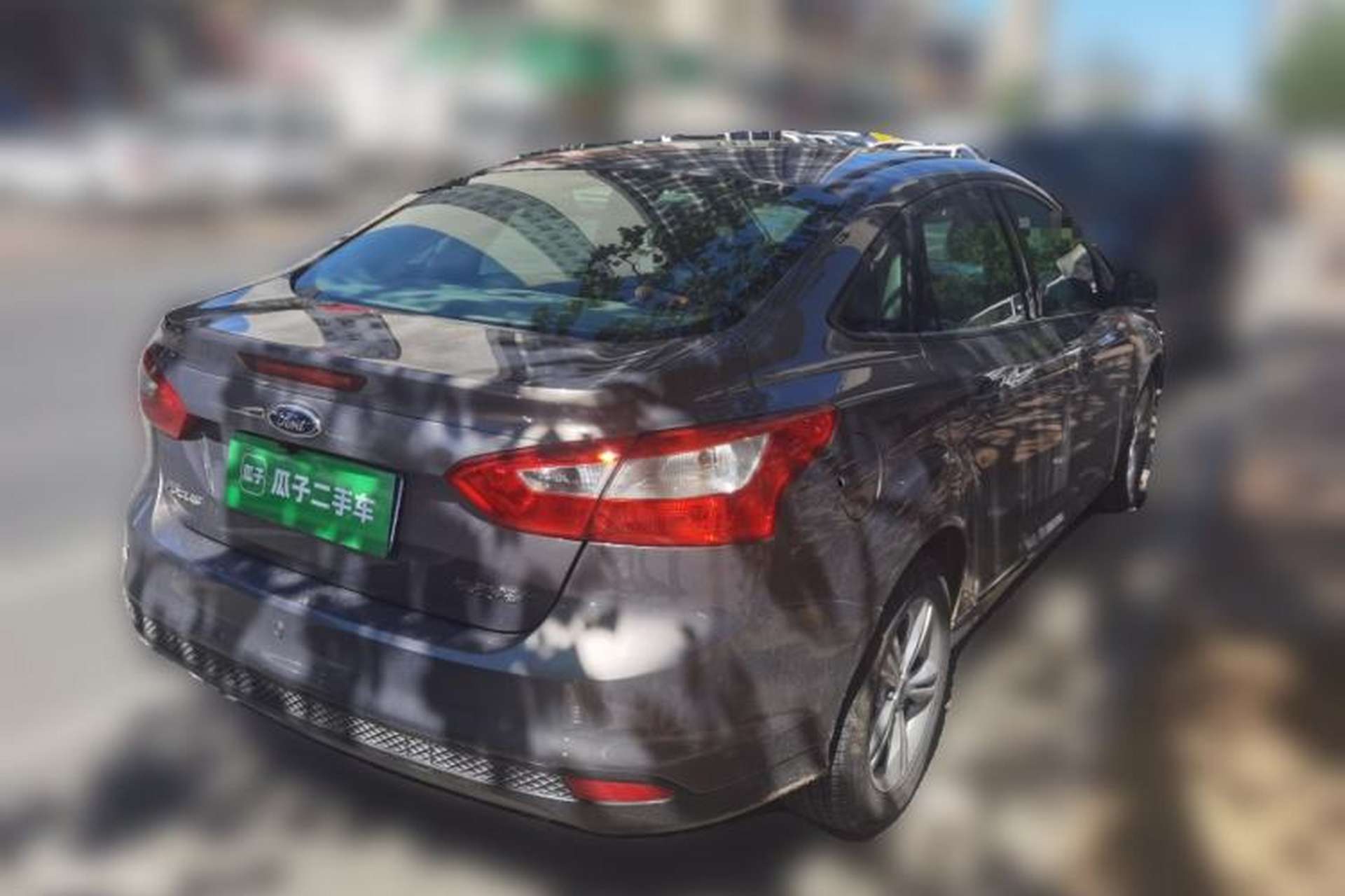 Used Ford Focus 2012 Sedan 1.6L Automatic Comfort Model Rear Right 45 Deg