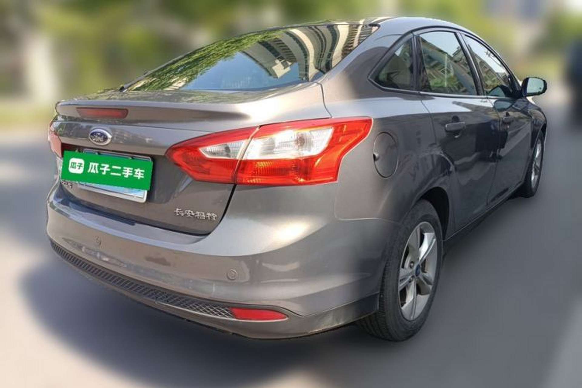 Used Ford Focus 2012 Sedan 1.6L Automatic Fashion Edition Rear Right 45 Deg
