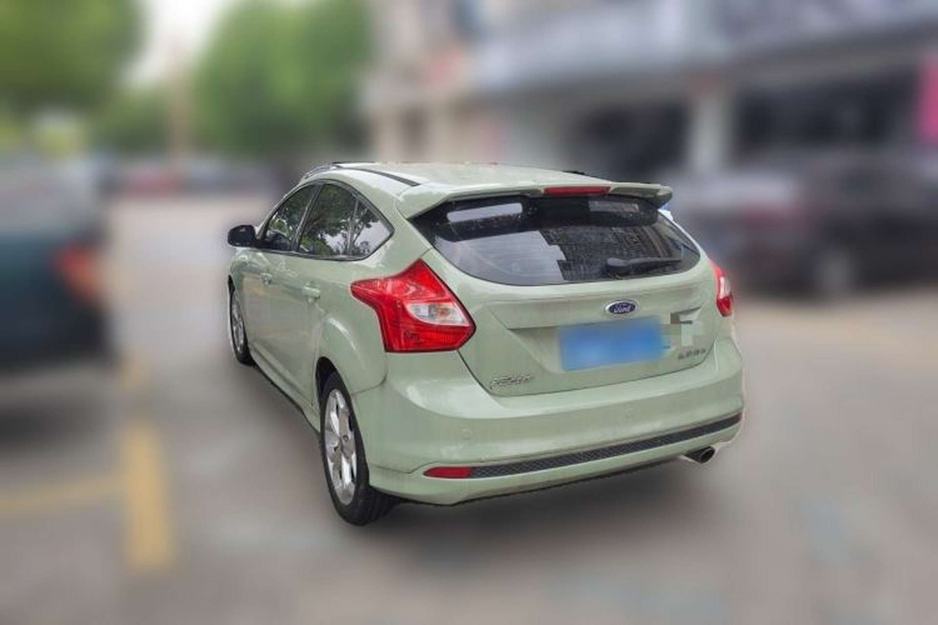 Used Ford Focus 2012 Hatchback 2.0L Automatic Luxury Sport Model Rear Left 45 Deg