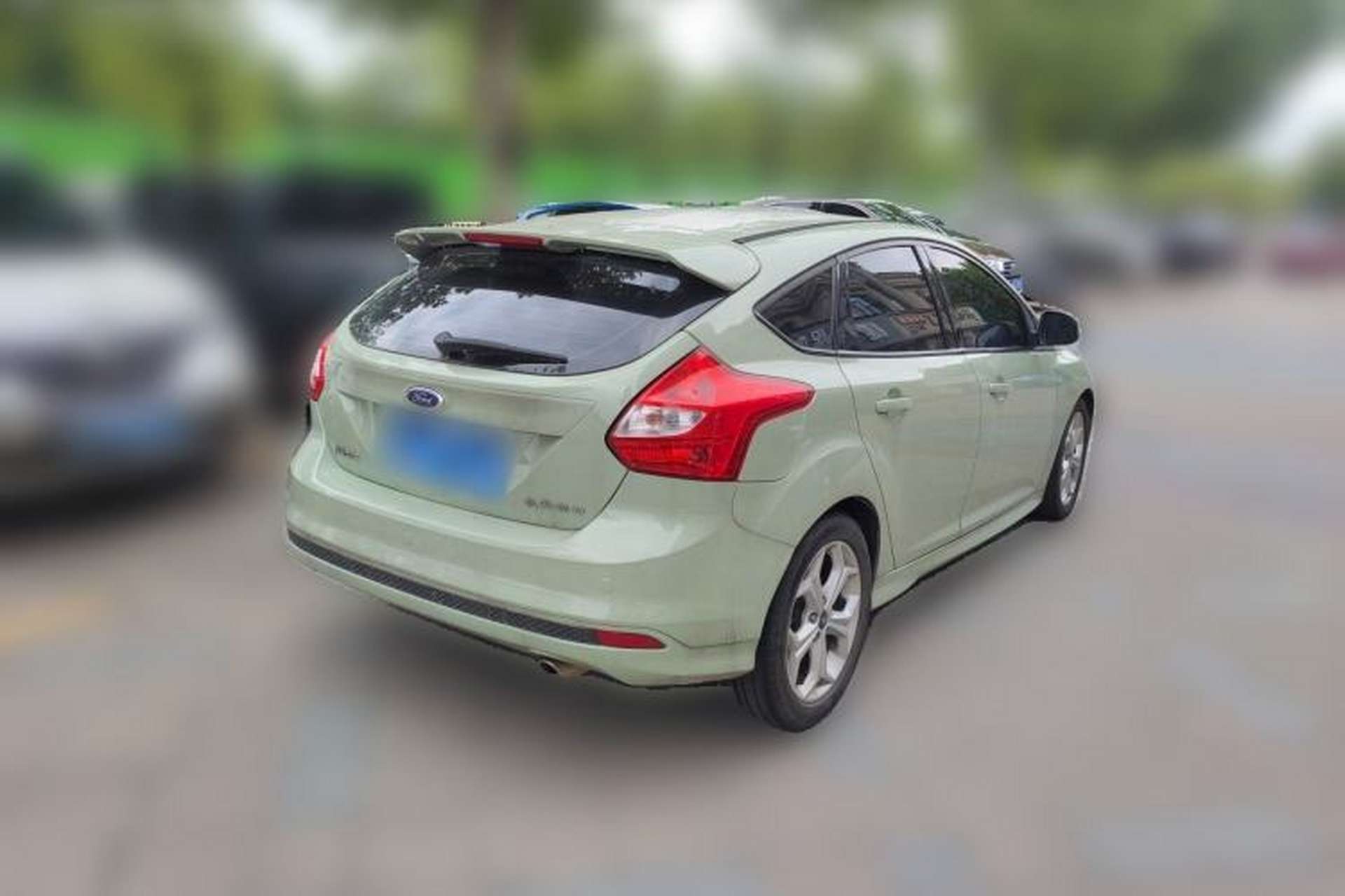 Used Ford Focus 2012 Hatchback 2.0L Automatic Luxury Sport Model Rear Right 45 Deg