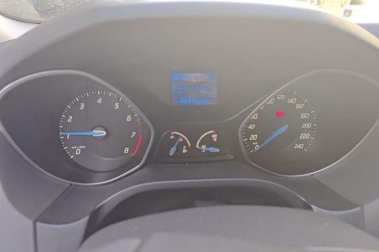 Used Ford Focus 2012 Hatchback 1.6L Automatic Fashion Edition Odometer Close Up