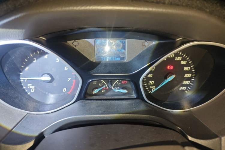 Used Ford Focus 2012 Sedan 1.6L Automatic Comfort Model Instrument Cluster