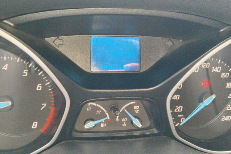 Used Ford Focus 2012 Hatchback 1.6L Automatic Comfort Model Odometer Close Up