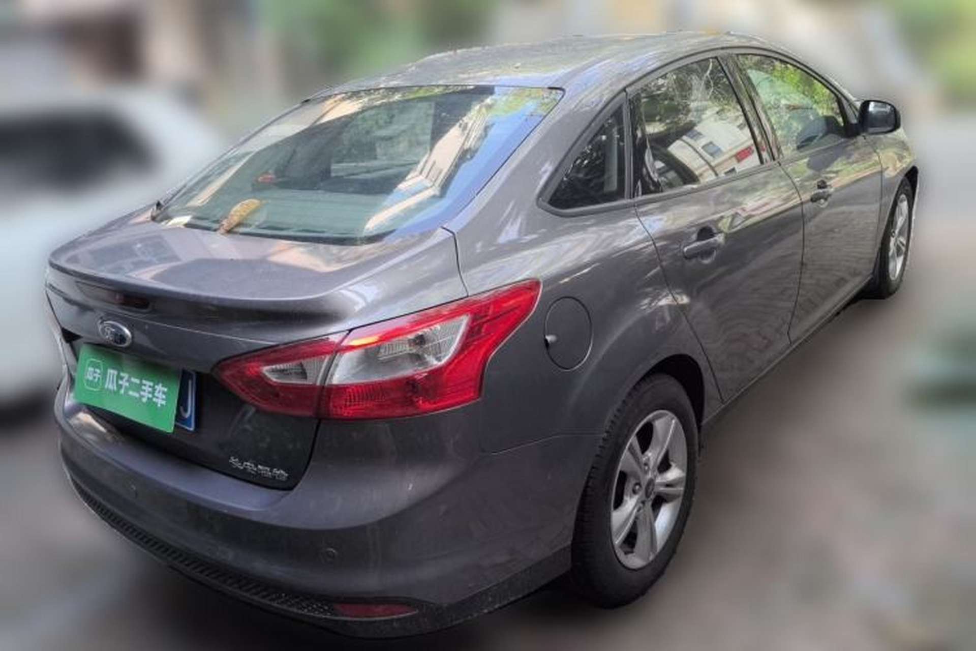 Used Ford Focus 2012 Sedan 1.6L Automatic Fashion Edition Rear Right 45 Deg