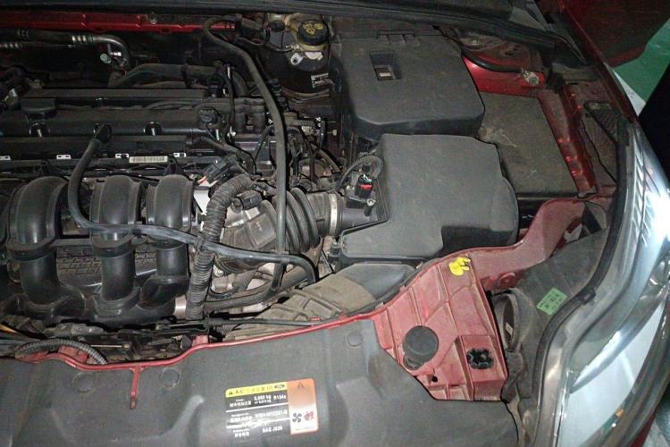Used Ford Focus 2012 Sedan 1.6L Automatic Prestige Model Engine Bay Left