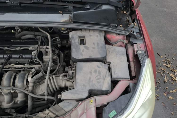 Used Ford Focus 2012 Sedan 1.6L Manual Comfort Model Engine Bay Left