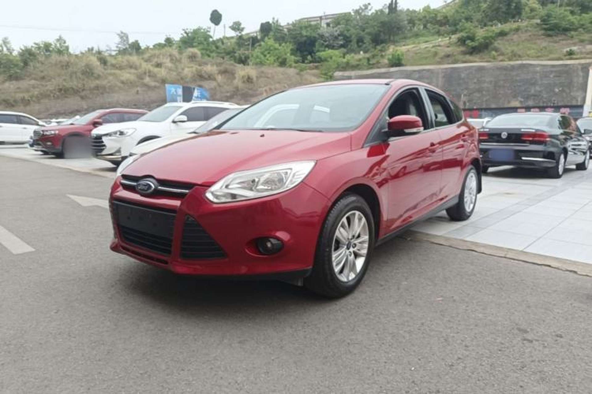 Used Ford Focus 2012 Hatchback 1.6L Automatic Comfort Model Front Left 45 Deg