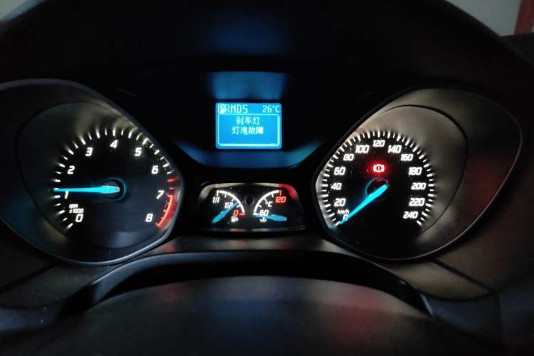 Used Ford Focus 2012 Sedan 1.6L Automatic Comfort Model Instrument Cluster