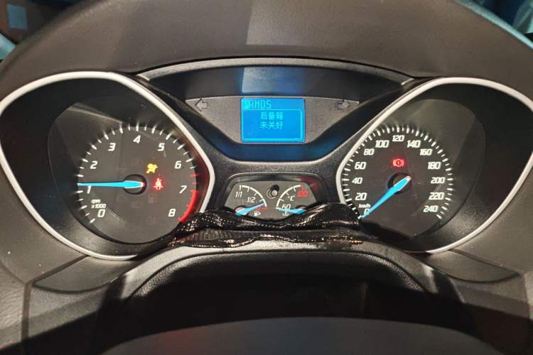 Used Ford Focus 2012 Sedan 1.6L Automatic Comfort Model Instrument Cluster