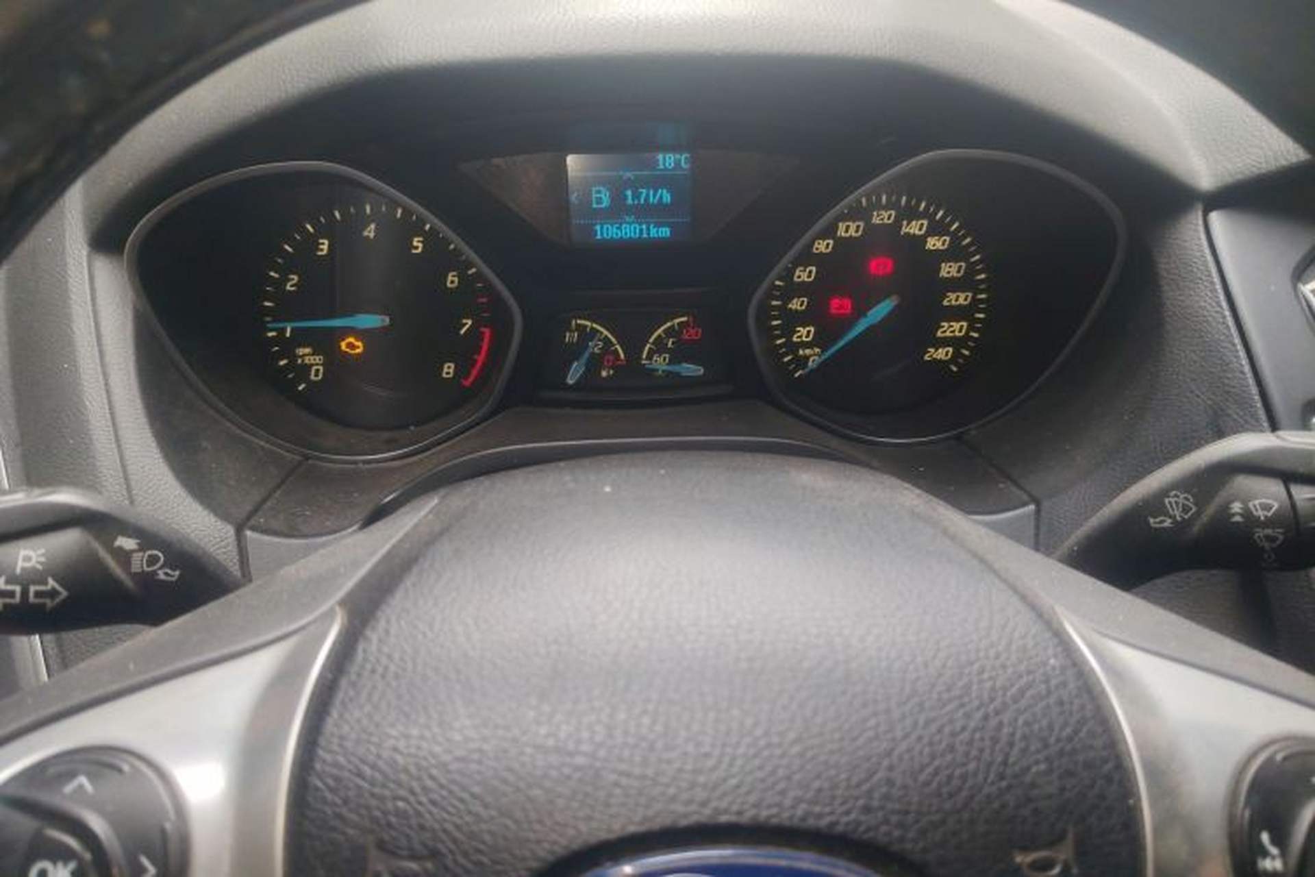 Used Ford Focus 2012 Sedan 1.6L Manual Fashion Edition Instrument Cluster