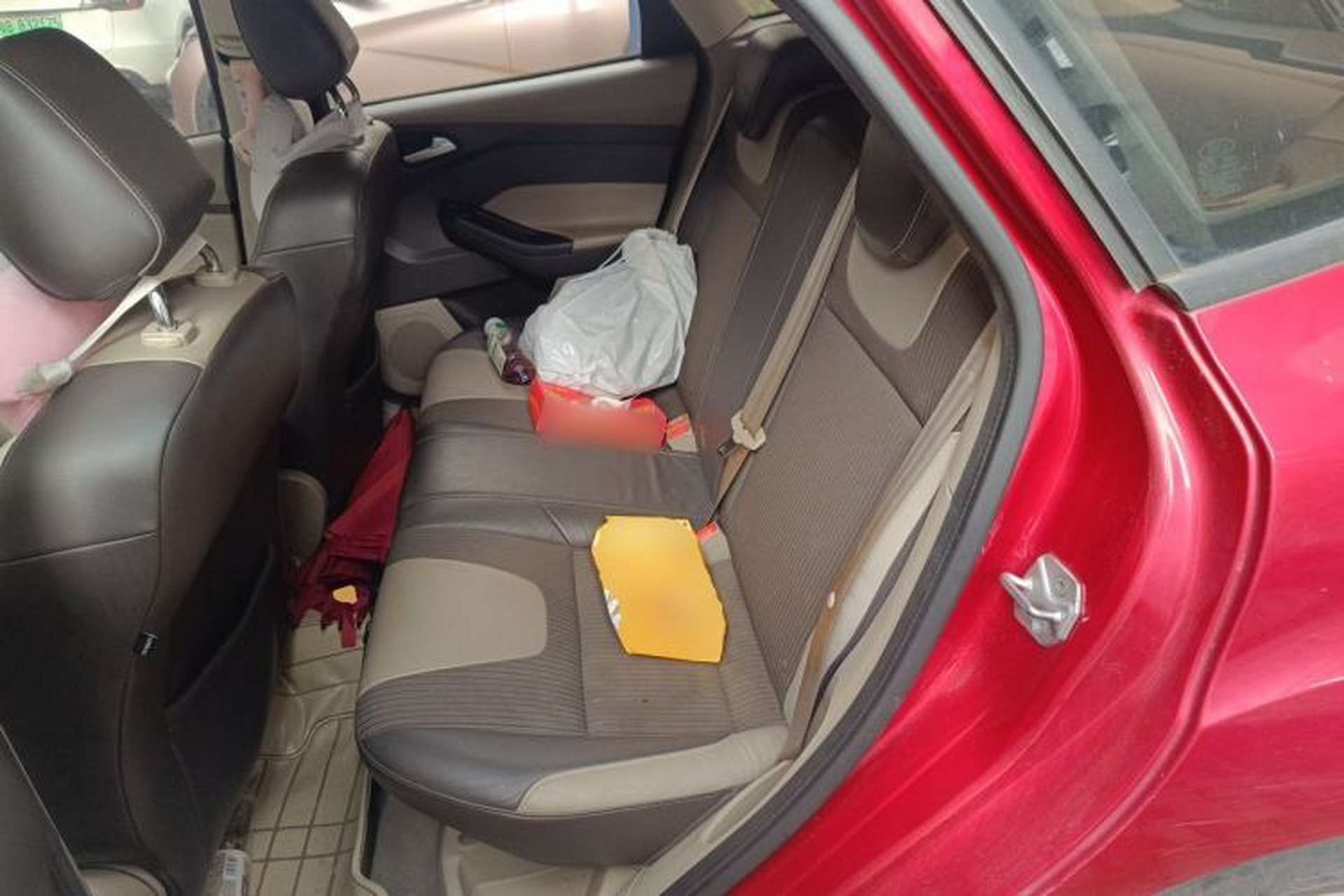 Used Ford Focus 2012 Hatchback 1.6L Automatic Fashion Edition Left Rear Seat