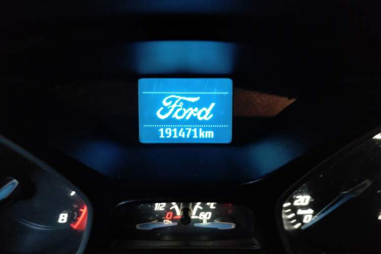 Used Ford Focus 2012 Sedan 1.6L Automatic Comfort Model Odometer Close Up