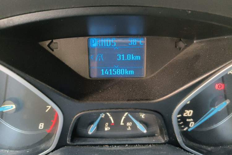 Used Ford Focus 2012 Hatchback 1.6L Automatic Fashion Edition Odometer Close Up
