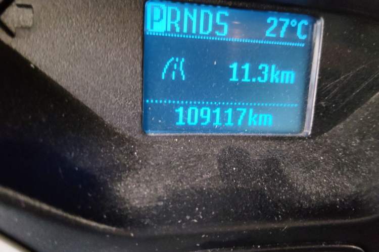 Used Ford Focus 2012 Hatchback 1.6L Automatic Comfort Model Odometer Close Up