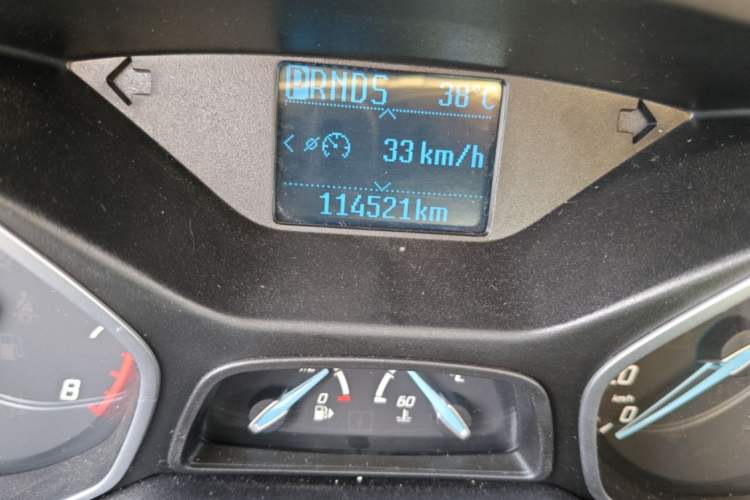 Used Ford Focus 2012 Hatchback 1.6L Automatic Fashion Edition Odometer Close Up