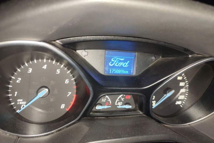 Used Ford Focus 2012 Hatchback 1.6L Automatic Fashion Edition Odometer Close Up