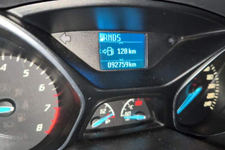 Used Ford Focus 2012 Hatchback 1.6L Automatic Fashion Edition Odometer Close Up