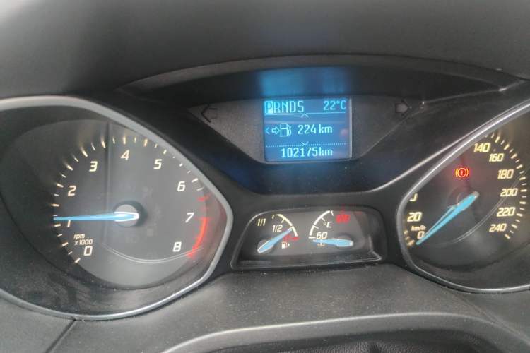 Used Ford Focus 2012 Hatchback 1.6L Automatic Fashion Edition Odometer Close Up