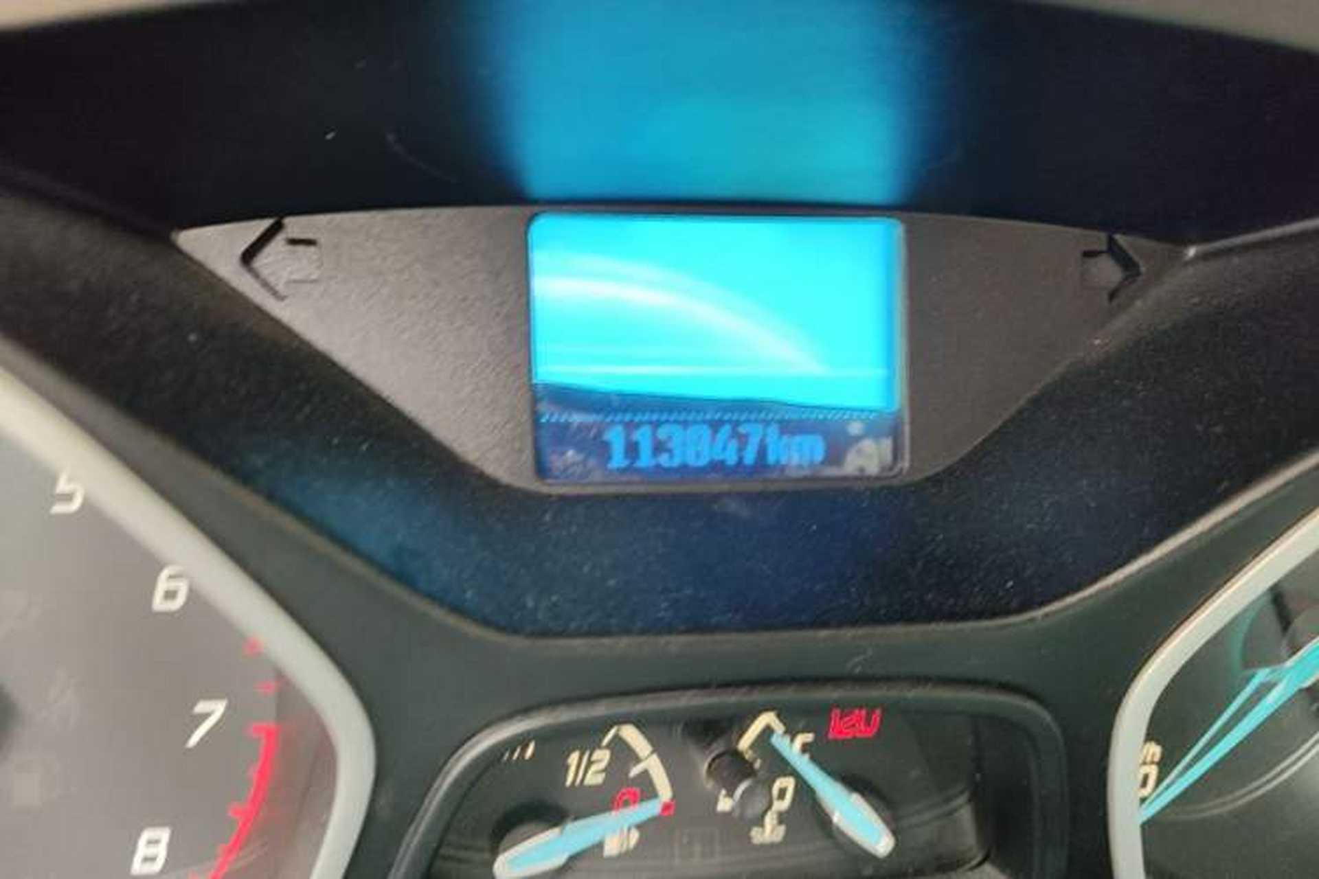 Used Ford Focus 2012 Hatchback 1.6L Automatic Comfort Model Odometer Close Up