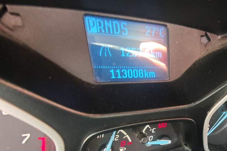 Used Ford Focus 2012 Hatchback 1.6L Automatic Comfort Model Odometer Close Up